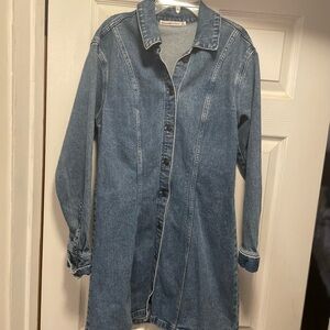 Abercrombie & Fitch Classic Blue Denim Shirt dress